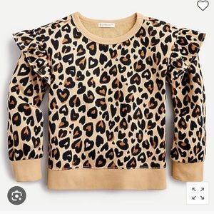 Girls crew cuts sweatshirt.